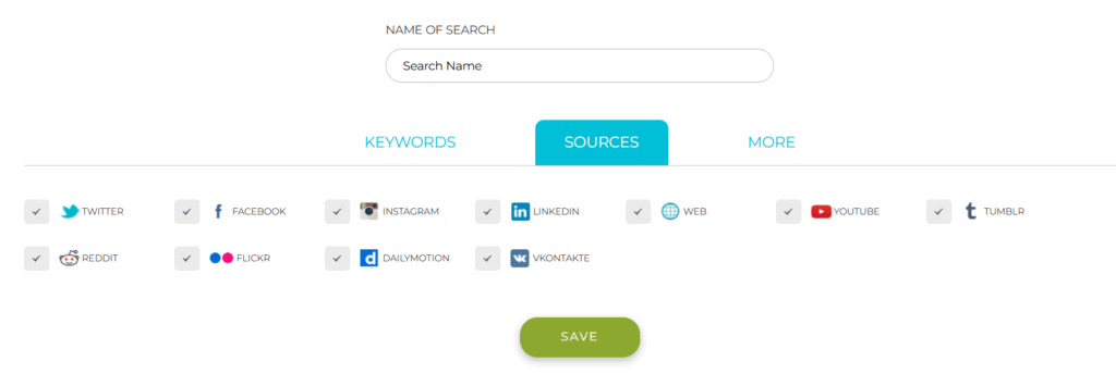Social Searcherの主な使い方

