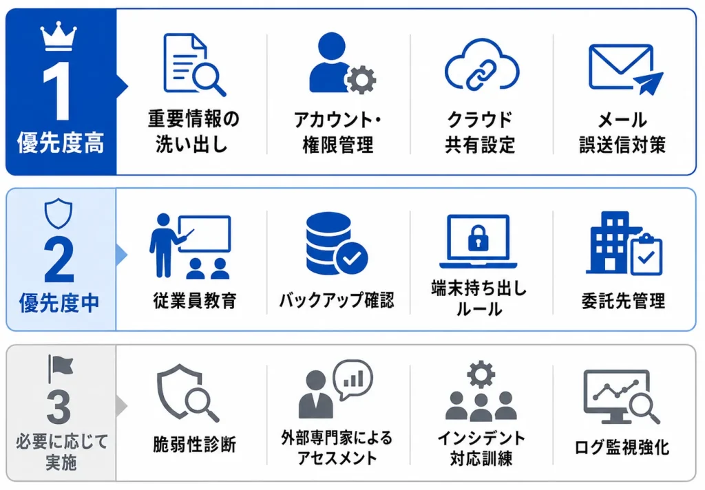 経営層に説明しやすい情報漏洩対策の優先順位
